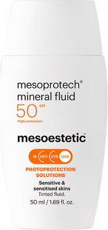 Face Sun Protection Mesoestetic Mineral Fluid Sunscreen With Color Spf50