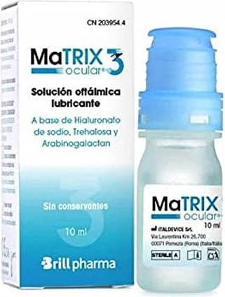 Ophthalmic Drops Matrix Ocular 3 Brill Pharma