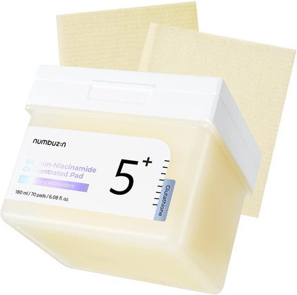 Toner Pad Numbuzin No.5+ Niacinamide Concentrated