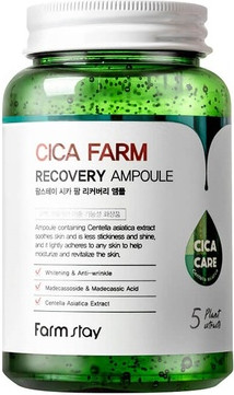 Ampullen von Farmstay Cica Recovery Gesichtsserum