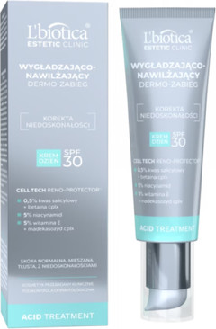 Day Cream L'Biotica Estetic Clinic Smoothing and Moisturizing Dermo-Treatment