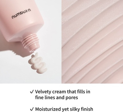 Makeup Primer Numbuzin No.3 Velvet Beauty Cream