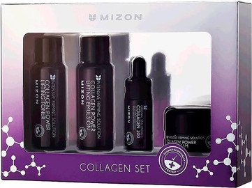 Geschenkset mit Gesichtsplege-Sets Mizon Kollagen Set 4 Minis Coffret