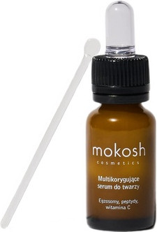 Сыворотка Mokosh Мультикорректирующая для лица с экзосомами, пептидами и витамином С