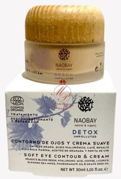 Eye Cream Naobay Organic Detox Unpolluted Soft