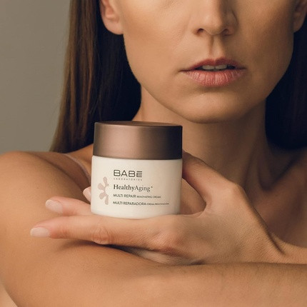 Night Cream Laboratorios Babé Multi HealthyAging+ Renewing Moisturizing Night Face Cream