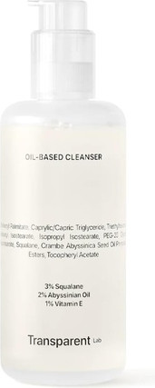 Make-Up Remover Oil Based Cleanser Transparent Labs
