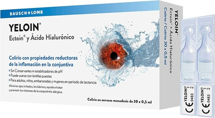 Eye Drops Pampers Yeloin Ectoin+Hialu Oftalm Monodosis