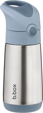 B.Box Trink- und Wasserflasche mit Isolierung, doppelwandig aus Edelstahl