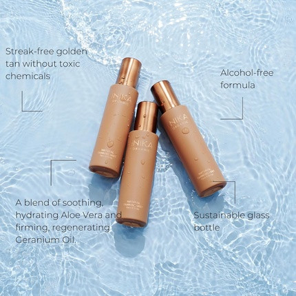 Face Self-Tanner Inika Natural Tanning Mist