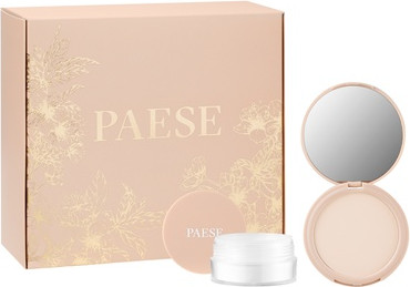 Loose Powder and Pressed Powder in Compact Paese Puff Cloud