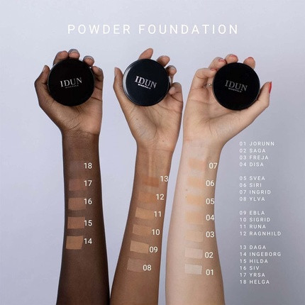 Loose Powder Idun Minerals Svea Medium Warm