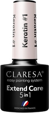 Base Coat Claresa Extend Care Keratin Base For Hybrid Nail Polish