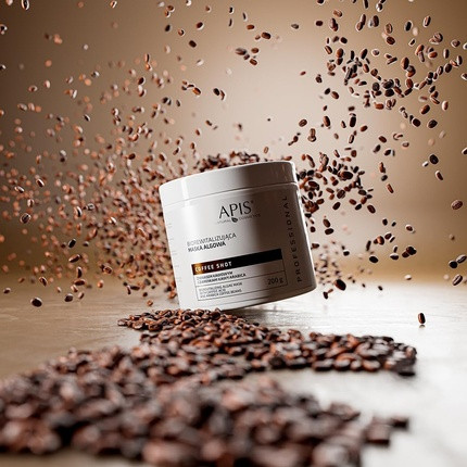 Organic Revitalizing Algae Mask APIS Apis Coffee Shot