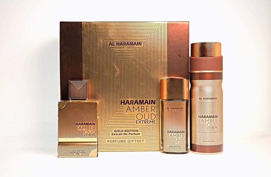 Geschenkset Al Haramain Amber Oud Gold Edition Extreme