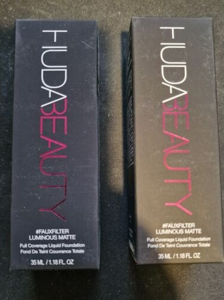 Huda Beauty Faux Luminous Matte Foundation