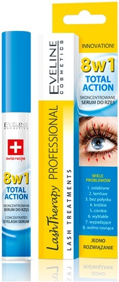 Kosmetikserum Eveline Cosmetics Lash Therapy Total Action