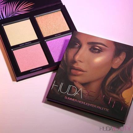 Палетка хайлайтеров Huda Beauty Summer Solstice