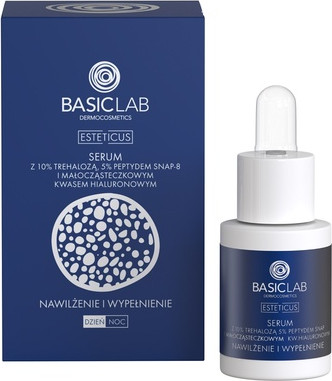 Serum Estetica Esteticus Serum With 10% Trehalose, 5% Snap-8 Peptide, And Low Molecular Weight Hyaluronic Acid