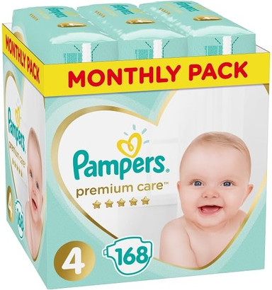 Windeln Pampers Premium Monatsbox