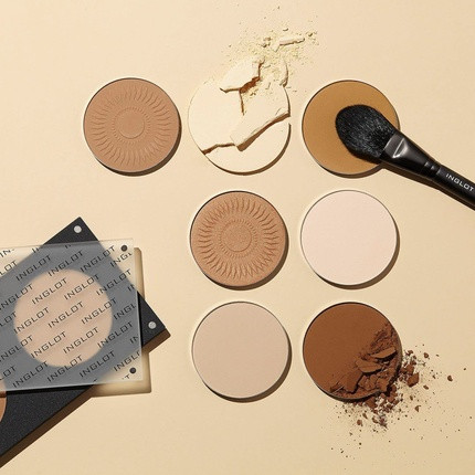 Набор кистей для тонального крема Inglot 4SS