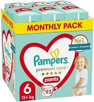 Pampers Premium Care Pants Windeln Größe 6