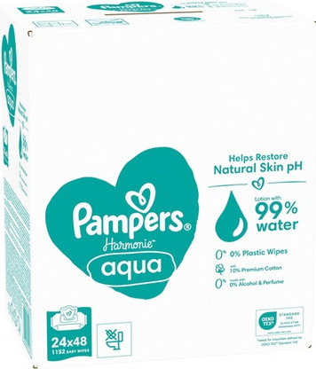 Салфетки Pampers Harmonie Aqua