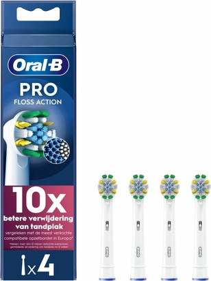 Ersatz-Zahnbürstenköpfe Oral-B Aufsteckbürsten Floss Action
