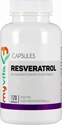 Kapseln Myvita Resveratrol Standardisierter Resveratrol-Extrakt