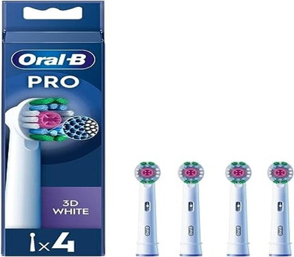 Toothbrush Heads Oral-B Pro 3D White