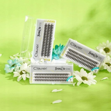 Artificial Eyelashes Clavier Double Volume BeDu2o