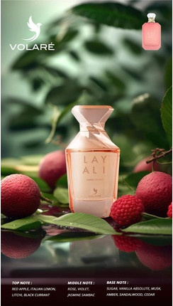 Eau De Parfum Mamlakt Al Oud Layali Amber Lychee