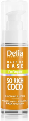Антивозрастная сыворотка Delia Cosmetics Vegan Lifting Base So Rich Cococo