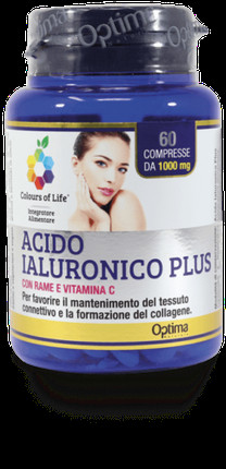 Vitamin Serum Optima Naturals Hyaluronsäure Plus mit Kupfer und Vitamin C Colors of Life