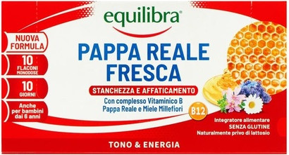 Dietary Supplement Equilibra Fresh Royal Jelly with B Group Vitamins