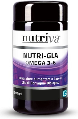 Softgel Capsules Nutriva Nutri-GLA BIO Skin Supplement
