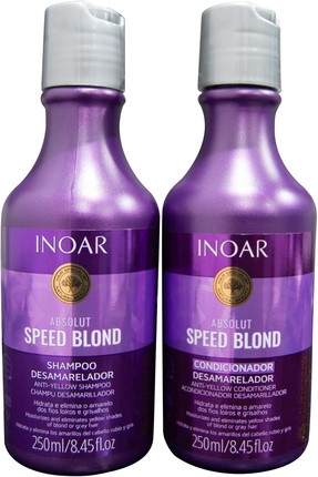 Shampoo und Conditioner Set Inoar Professional Absolut Speed Blond