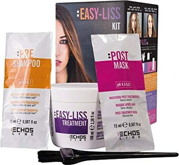 Haarpflege-Set Echosline Easy-Liss Sense Ammoniakentfernung und Entfernung von Rückständen