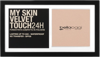 Compact Foundation Powder Bellaoggi My Skin Velvet Touch 24h