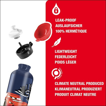Water Bottle Sigg Aluminium Kids Water Bottle KBT Disney Leakproof Lightweight BPA Free Climate Neutral Certified 0.4L Cars