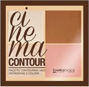 Палетка для контуринга Beige Face Contouring Palette Bellaoggi