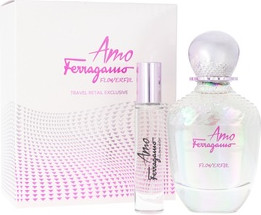 Eau De Toilette Set Salvatore Ferragamo Amo Flowerful