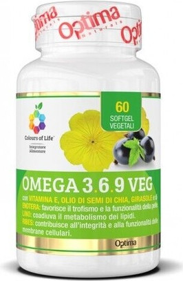 Vitamin Serum Optima Naturals Colors Of Life Omega 3.6.9 VEG