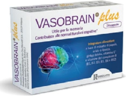 Kapseln Errekappa Euroterapici Vasobrain Plus