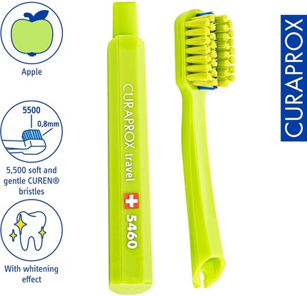 Travel Set Curaprox Ortho Orange with Travel Toothbrush and Interdental Brush