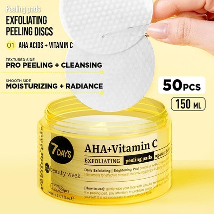 Exfoliating Pads 7 Days Active Glycolic Acid Treatment