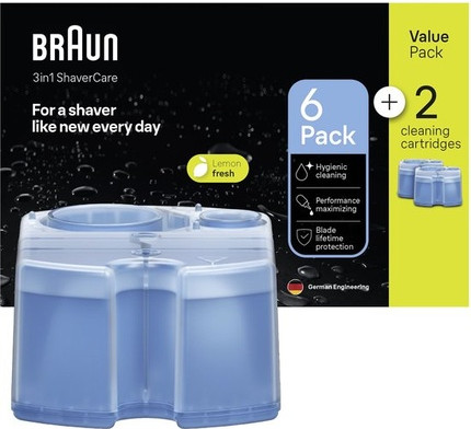 Reinigungslösung Braun Shavercare Smartcare Center Nachfüllpackungen
