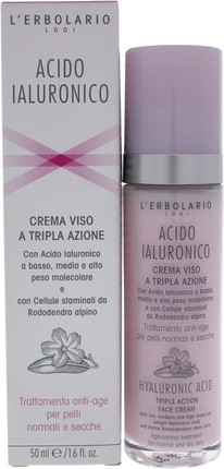 Gesichtscreme L'Erbolario Hyaluronsäure