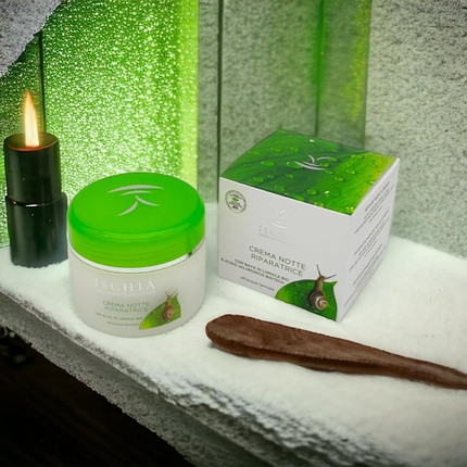 Nachtcreme Ischia Source Of Beauty Reparierende Nachtcreme Schneckenschleim