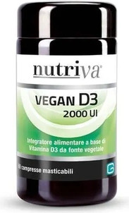 Tablets Giuriati Group Nutriva Vegan Vitamin D3